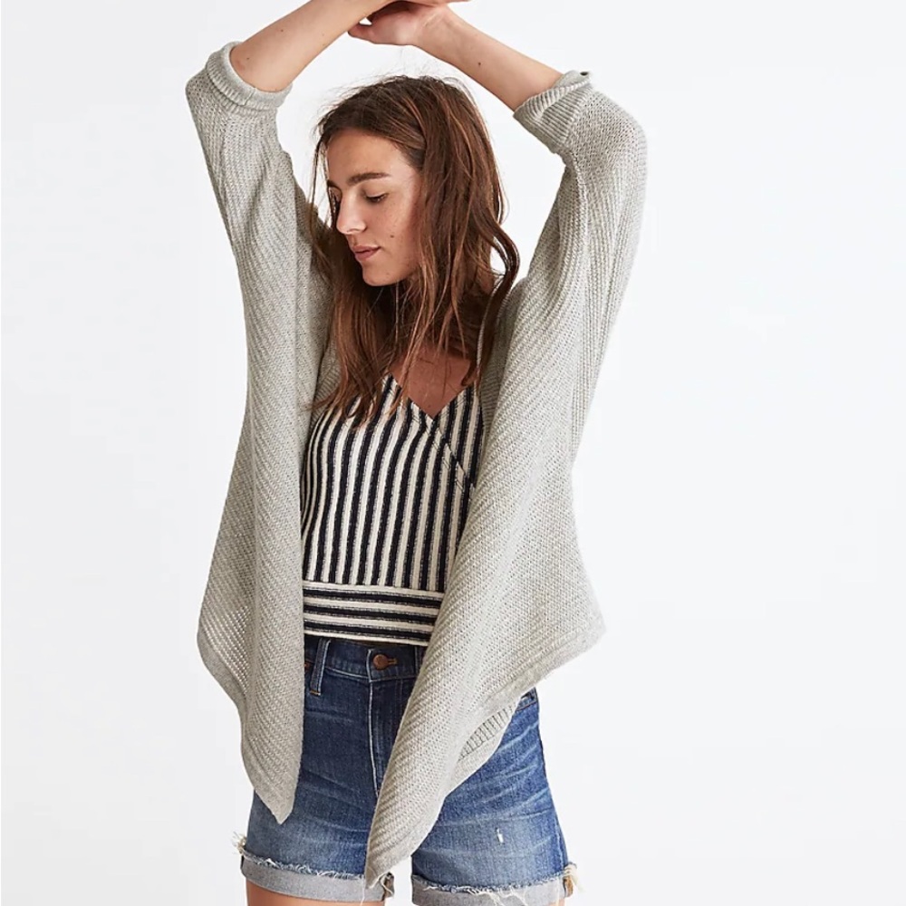 Madewell Seabank Cardigan Size M in Oatmeal SOLD OUT ONLINE